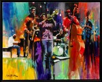 Layers by Charly Palmer - signature artwork of the 2013 Atlanta Jazz Festival